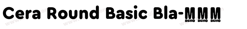 Cera Round Basic Bla字体转换